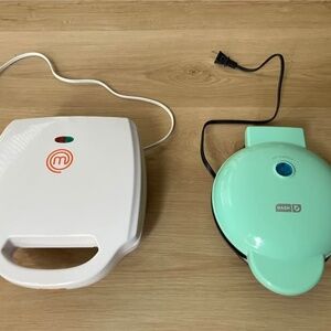 Mini Donut Maker + Mini Pie & Quiche Maker Set